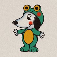 Frog Snoopy 