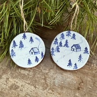 Image 4 of Christmas Cabin Decoration - Simple