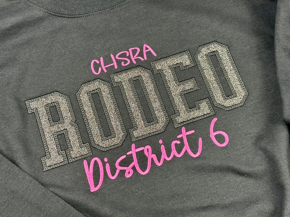 Image of Embroidered CHSRA D6 Rodeo