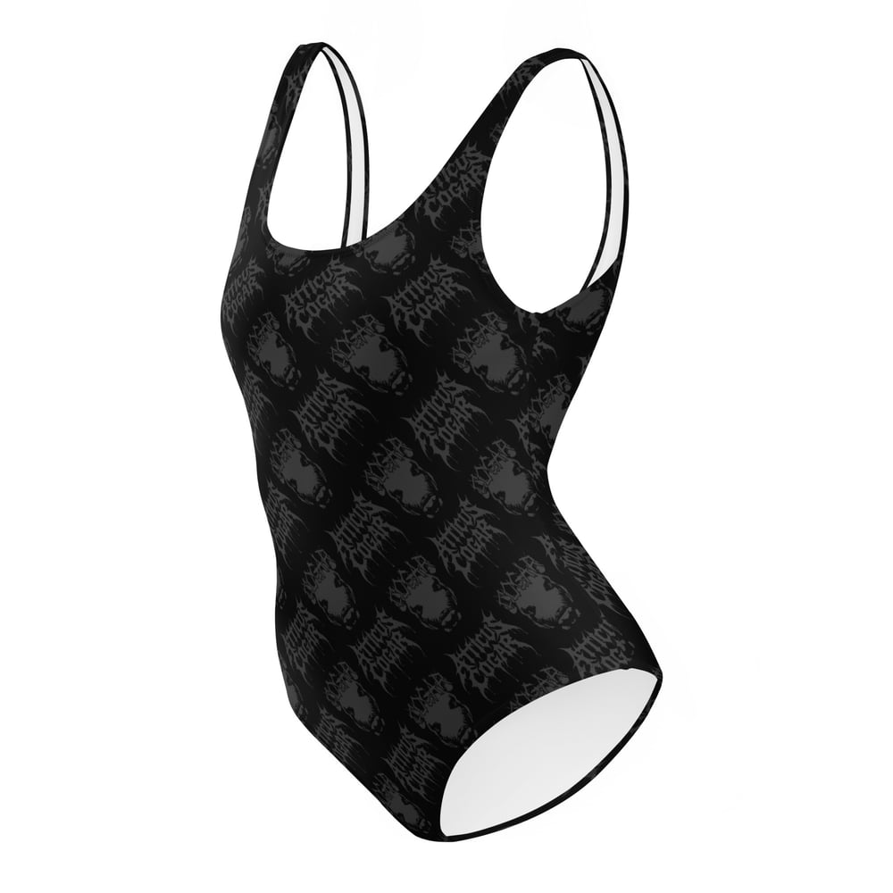 Image of Atticus Cogar Logo One Piece Swimsuit