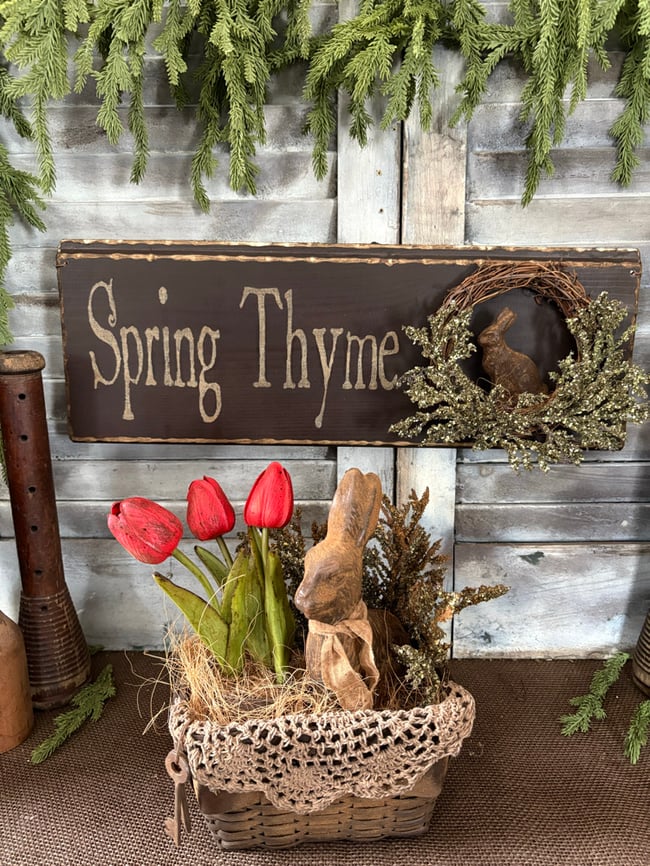 #3-Spring Thyme Sign 
