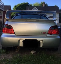 Image 3 of 2004-2005 Subaru WRX/STI Taillight Tint Overlays