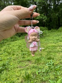 Image 1 of sonny angel mouse keychain