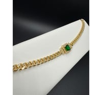 Image 4 of Green Stone Bracelet