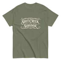 Image 10 of Shit Creek Survivor Funny Western Humor Unisex T-Shirt | Sarcastic Graphic Tee