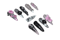 Image 1 of “bow-quet” press-on nails