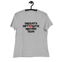 Image 2 of Women's Soft Heart New York Tough T-Shirt