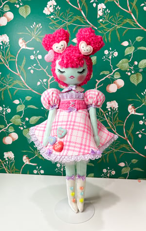 Image of RESERVED FOR TAMARA Medium Art Doll Love Monster 