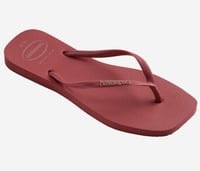 Image 2 of NEW....Havaianas Square Logo Pop Up Pau Brasil