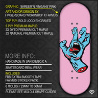 Image 1 of ‘SKREEMIN’ FINGAHS’ PINK + LÜXE PRO FB TAPE & FAYMUS STICKER PACK