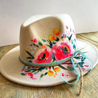 Image 2 of Hand Painted Hat 1