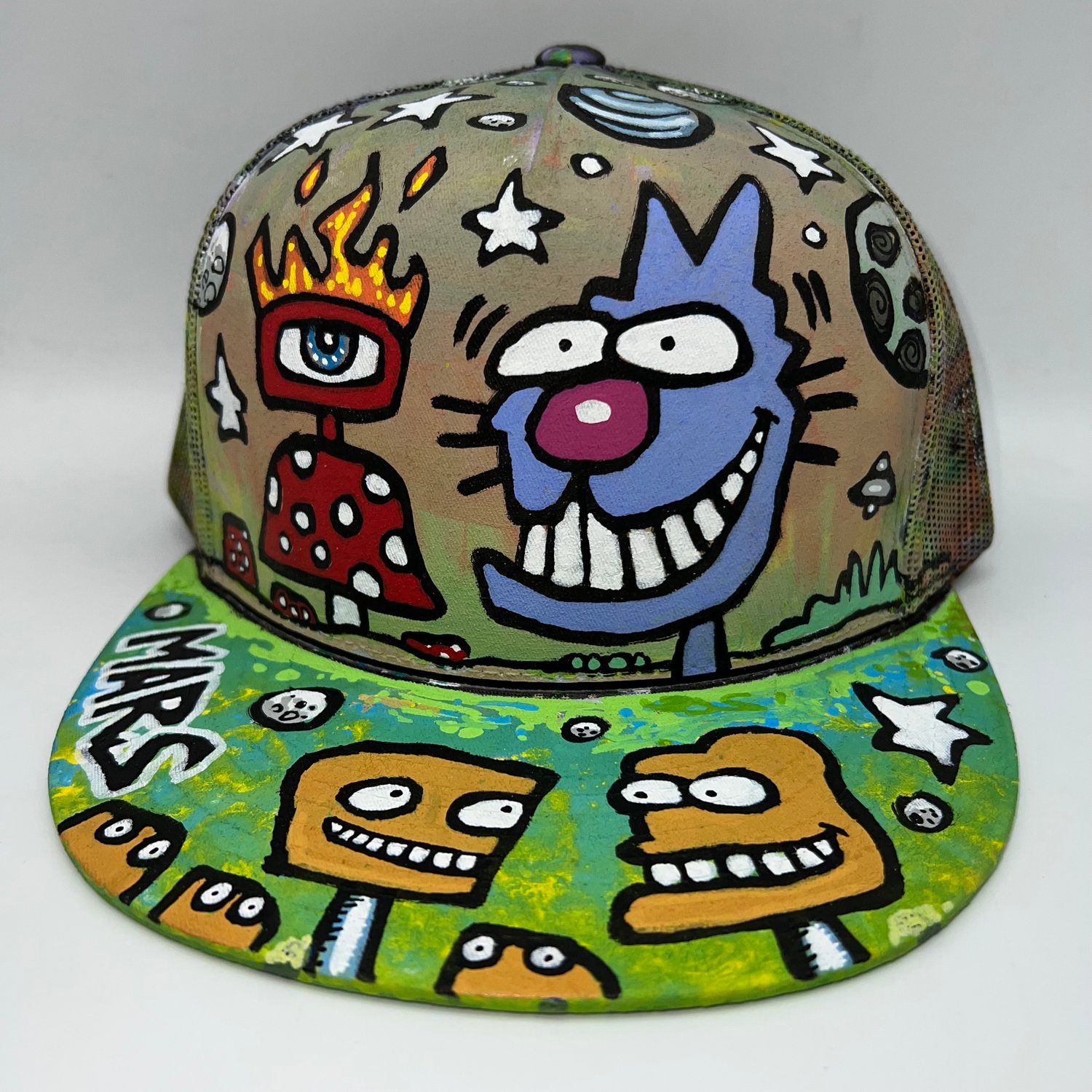 Hand Painted Hat 368