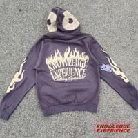 Image 1 of FLAME HOODIE (CHARCOAL)