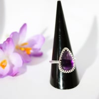 Image 2 of Amethyst Trapiche Ring