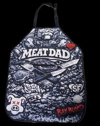 Meat Dad x Bay Blood Apron Collab