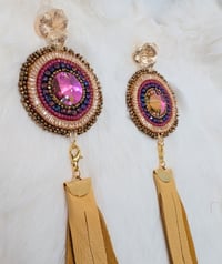 Image 3 of "Grand Entry" earrings 