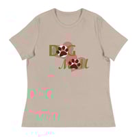 Image 2 of "Dog Mom" Women's Relaxed T-Shirt