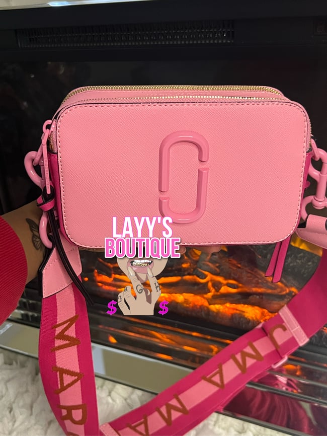 Pink Snapshot Bag | Layys Closet