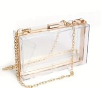 Image 4 of Transparent Acrylic Handbag