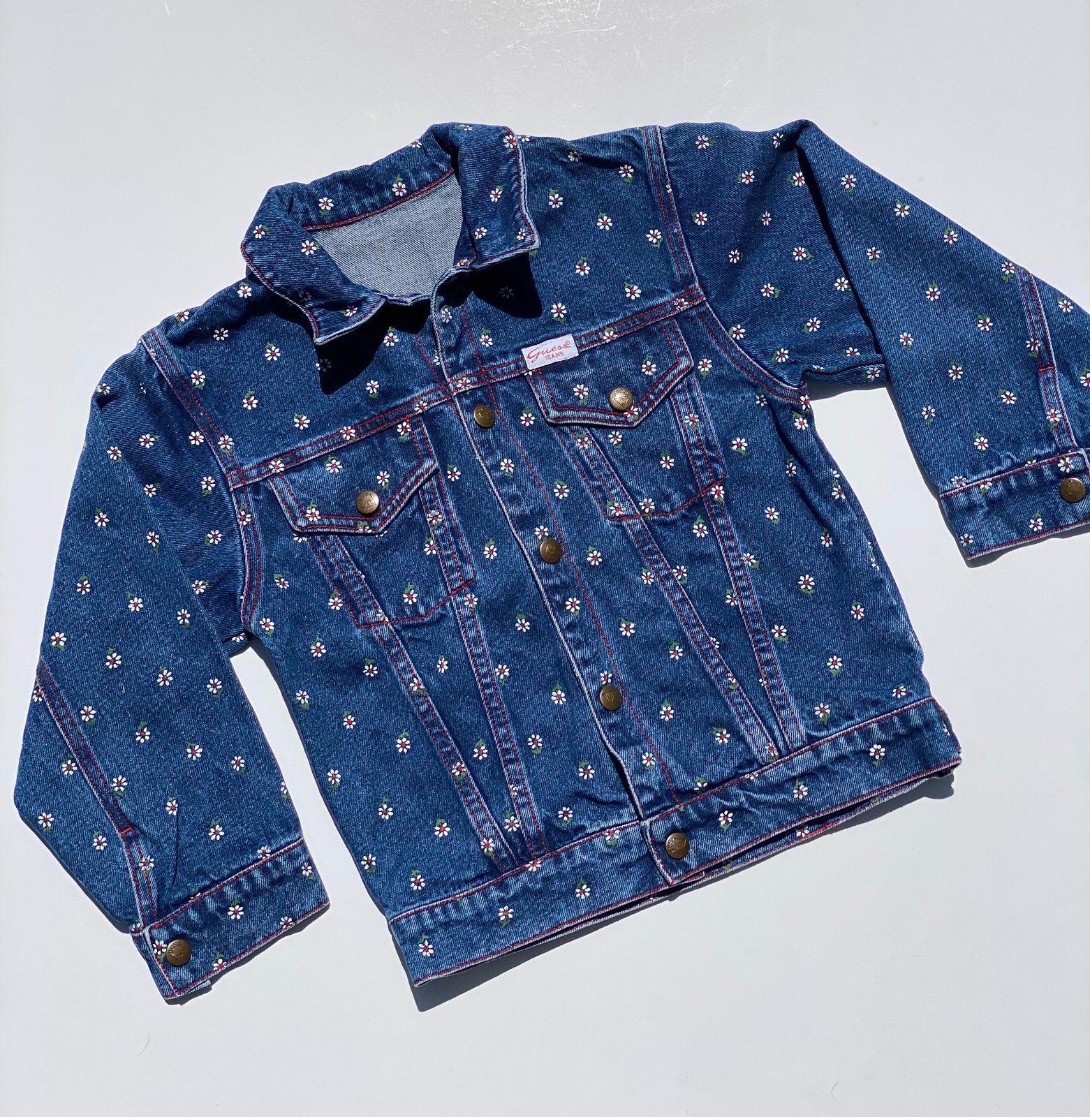 日本販売店 Guess Stonewashed Denim Jacket | www.artfive.co.jp
