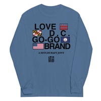 Image 3 of LOVEDCGOGO "A MITCHCRAFT JOINT" Light Men’s Long Sleeve Shirt (see color options)
