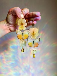 Image 2 of ✨💛Pansy Hydrangea Butterflies💛✨