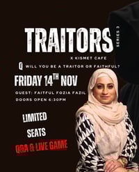 TRAITORS LIVE 