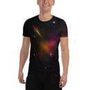 Image 4 of Space Race Relaxed Fit Athletic T-shirt