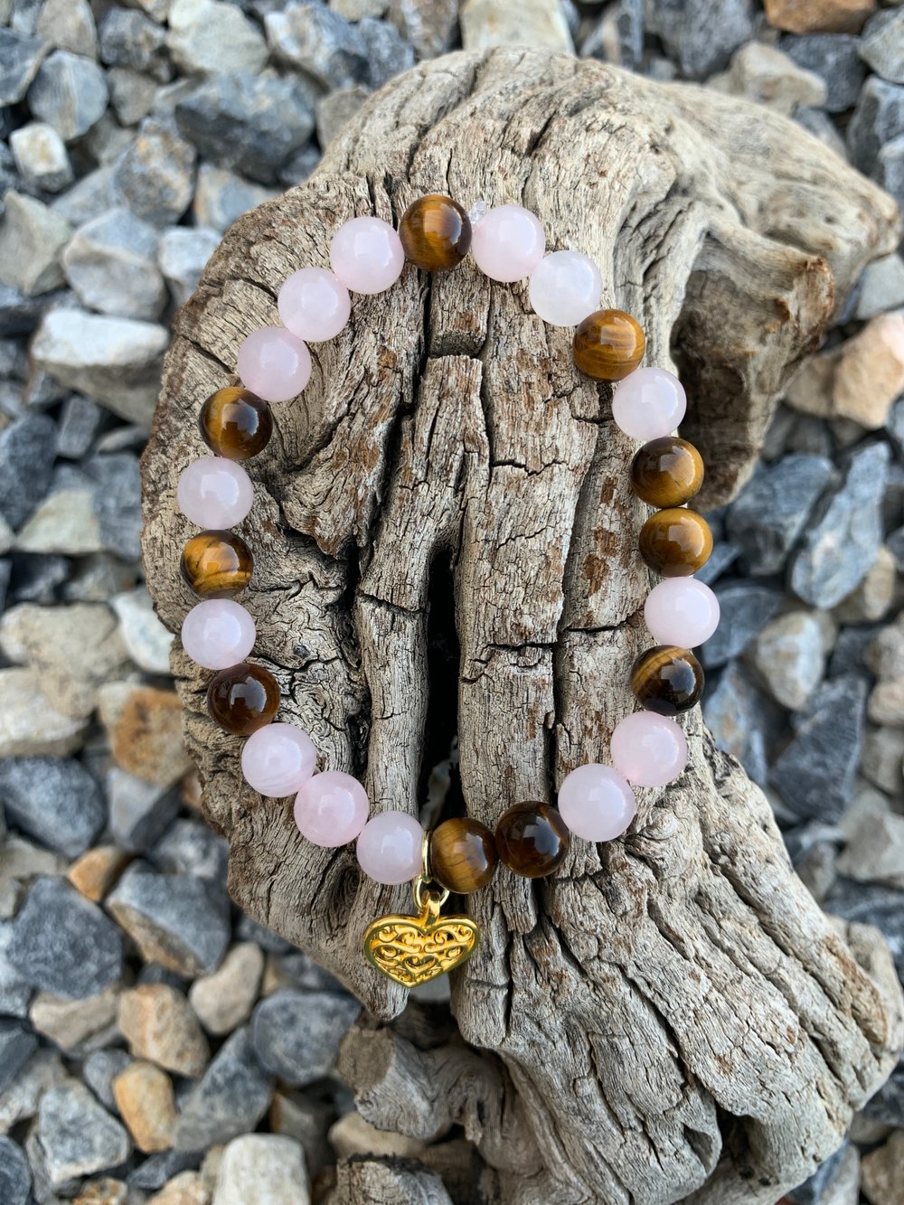 Image of Reiki Charged Tigre Rosa Bracelet 
