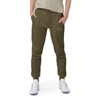 Image 5 of WASBY® Faith & Purpose Christian Fleece Joggers | Unisex Faithwear Streetwear