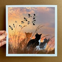 Watching the Lapwings - Archive Quality Print copy