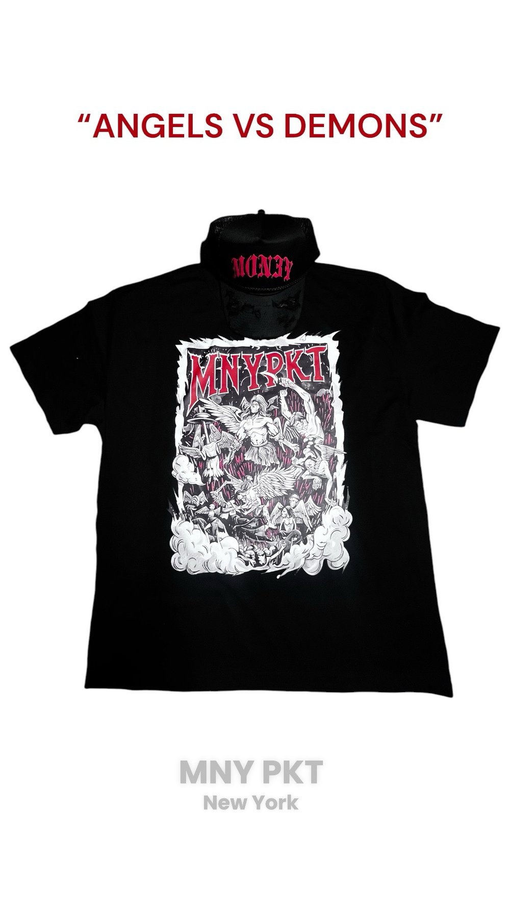 ANGELS VS DEMONS T-SHIRT// SERIES 1
