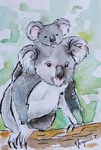 Image 3 of 'Aussie Animals' Postcard Set 