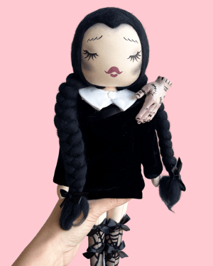 Image of RESERVED FOR KELLIE WEDNESDAY INSPO MED ART DOLL