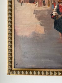 Image 5 of Peinture à l’huile - scène méditerranéenne