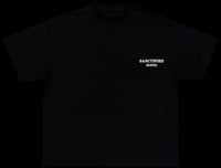 Image 1 of Black Sanctified Hustle Tee