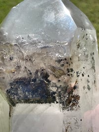 Image 8 of Clear Quartz Crystal Point With Inclusions #55