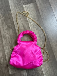 Image 1 of Pink mini chain bag