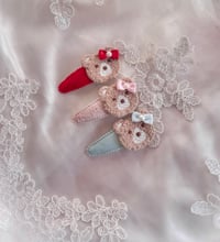 Teddy Bear Snap Clips