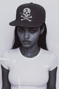 Image 1 of R SKULL & BONES CAP