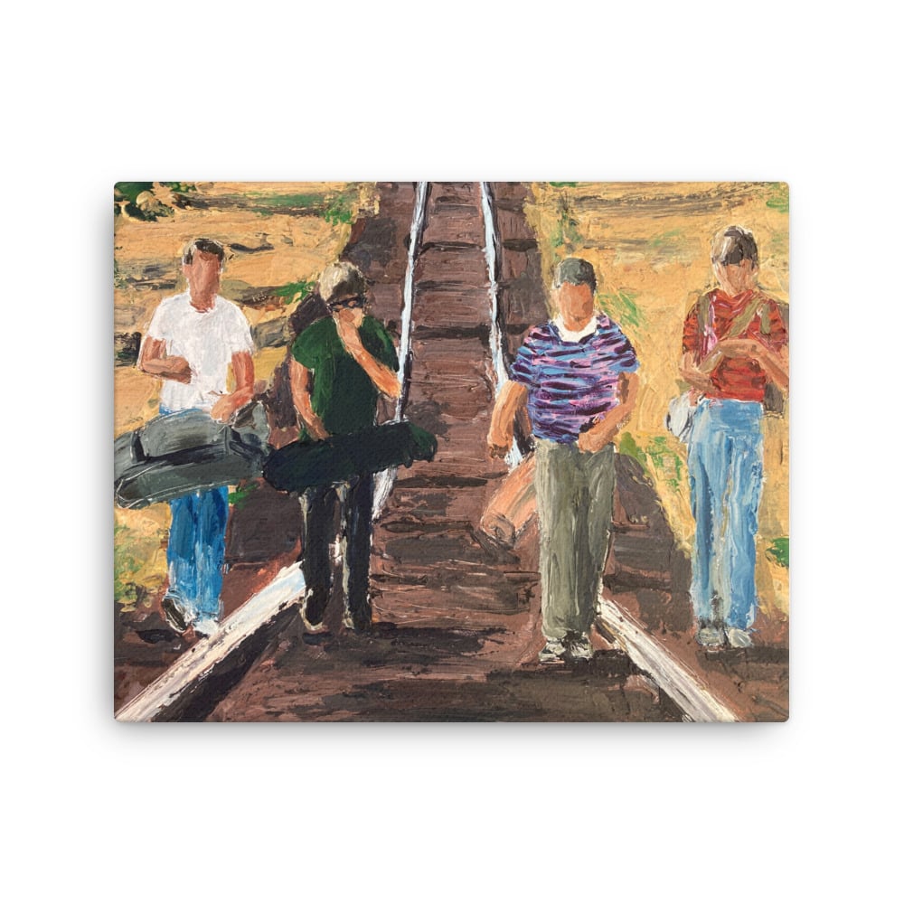 Image of Stand by me (canvas print 16” x 20” )