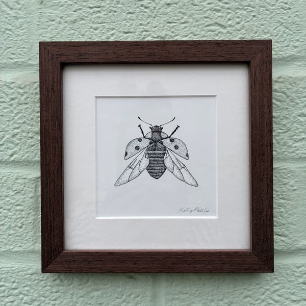 Image of £50 originals - Ladybird , pointillism