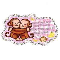 Image 1 of monkeys are just like me