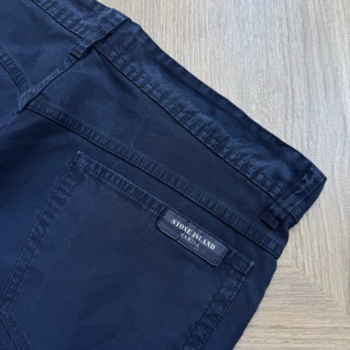 Image of SS 1998 Stone Island Marina Trousers, Size 36” x 32”