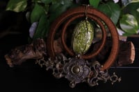 Image 2 of Copper linen serpentine wall hanger