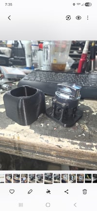 Image 4 of VTX 1300 Harley Style Ignition switch converaion 