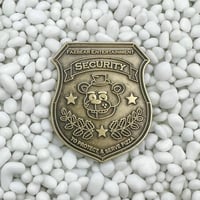 Fazbear Security Metal Pin