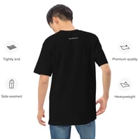 Image 3 of Men’s Eyes Wide premium heavyweight tee
