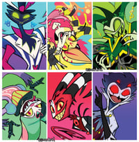Image 4 of Helluva Boss/Hazbin Hotel Prints - 27 options!