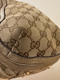 Image 7 of Preloved Gucci Canvas Bella Hobo Bag